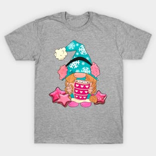 Cute Gnome with Hot Cocoa T-Shirt